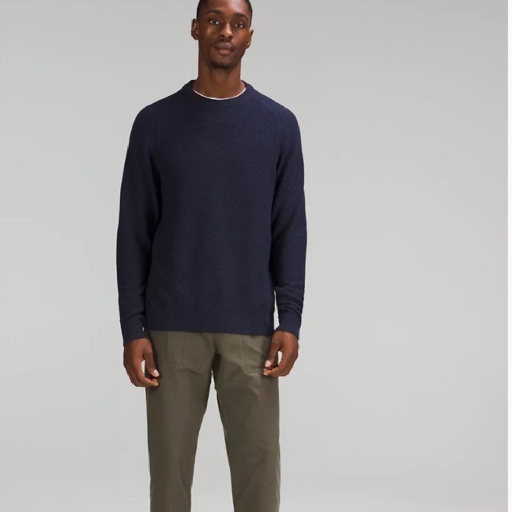 NWOT Lululemon Texture Knit Crewneck Sweater